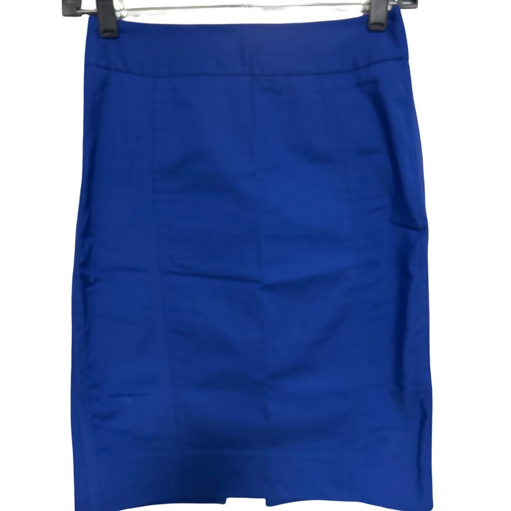 White House Black Market Royal Blue Pencil Skirt